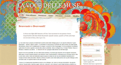 Desktop Screenshot of lavocedellemuse.com